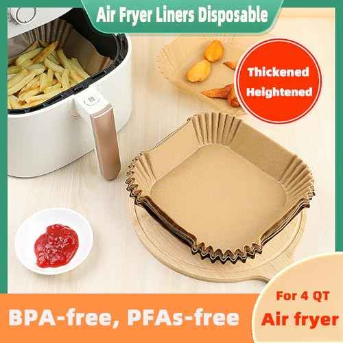 Air Fryer Liners Disposable 4QT for CHEFMAN Air Fryer (160 Count)