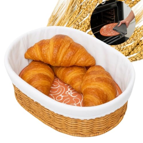 Bread Basket with Warmer