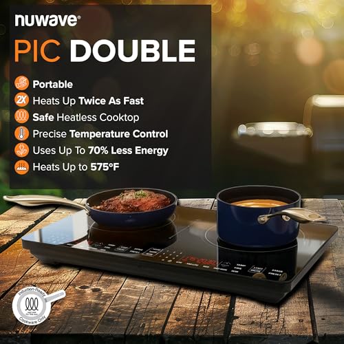 Double Pro Cooktop Induction Countertop Burner