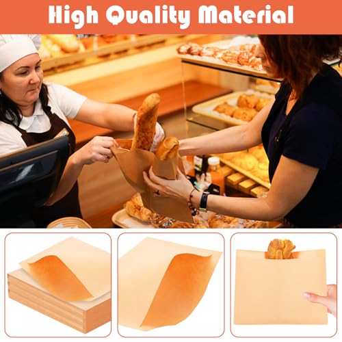 600 Pack Wax Paper Sandwich Bags 8x10 inch Wax Paper Bags (600 Count)