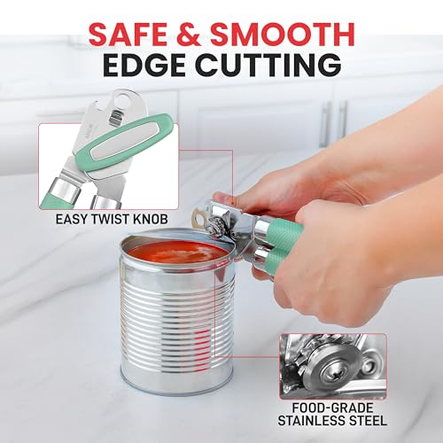 Can Opener with Large Bottle Opener