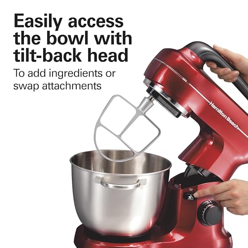 4 Qt Electric Stand Mixer With 7 Speeds