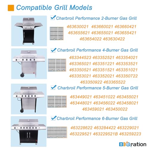 Grill Parts for Charbroil Performance 2