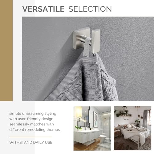 Towel Hook Brushed Nickel