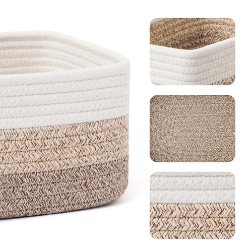 Small Storage Baskets for Organizing (4 Count)