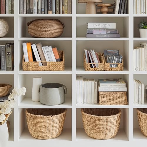 Water Hyacinth Basket Organizer (3 Count)