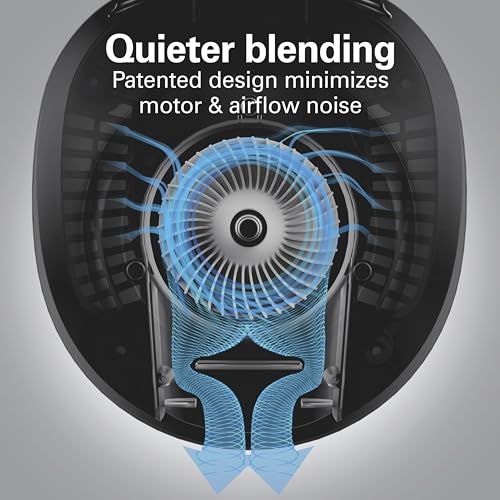 Quiet Blender for Smoothies With Wave Action System