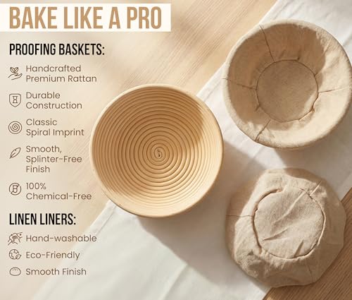 Banneton Bread Proofing Set