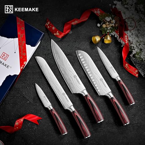 5 Pieces Kitchen Knife Set (5 Count)