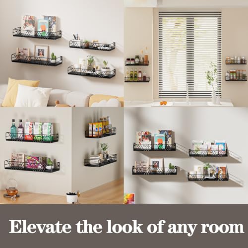 Floating Shelves for Wall Set of 4