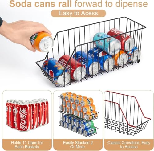 6 Pack Can Storage Organizer for Pantry
