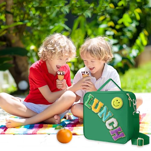 Insulated Lunch Bag With Adjustable Shoulder Strap