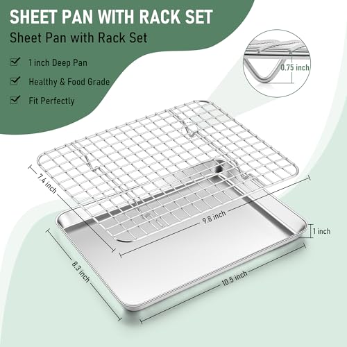 Cookie Sheet with Rack Set (2 Count)