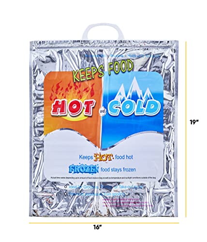 Hot and Cold Reusable Insulated Bag (12 Count)