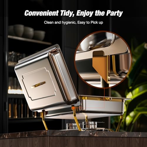 Gold Chafing Dishes for Buffet
