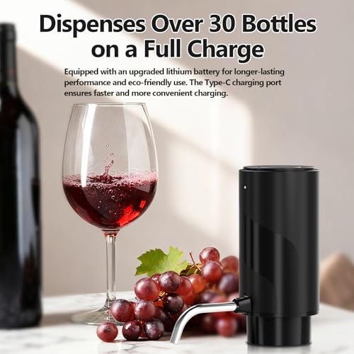 Fathers Day Gift Wine Aerator Electric Decanter