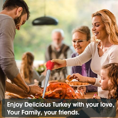 Large Turkey Baster with Cleaning Brush & Needle