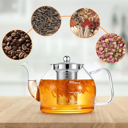STNTUS Glass Teapot