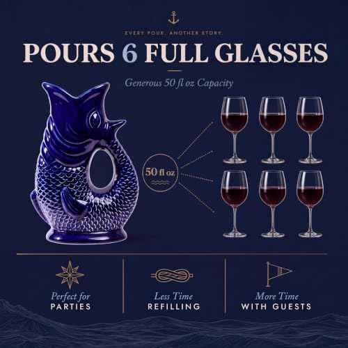 Glug Jug 50 fl oz Fish