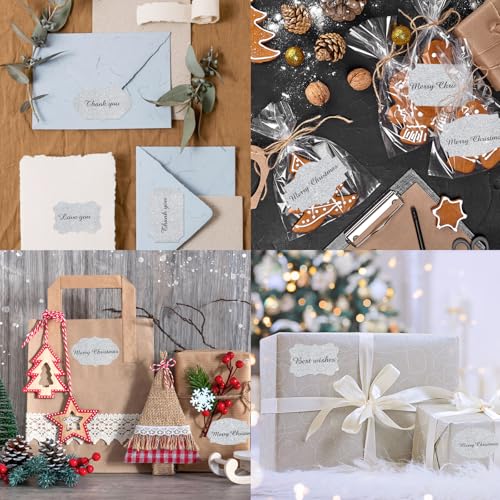 350 PCS Gift Tags Stickers Name Labels Stickers