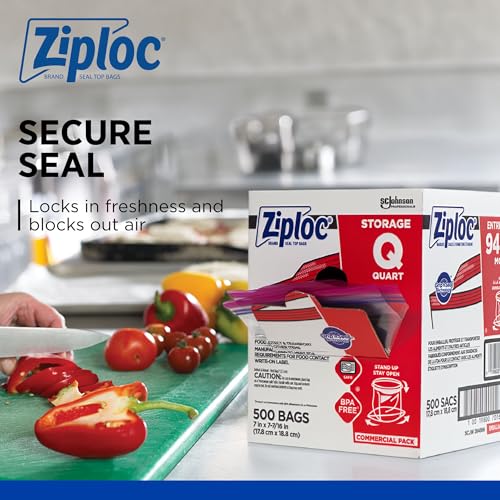 Ziploc Storage Bags (500 Count)