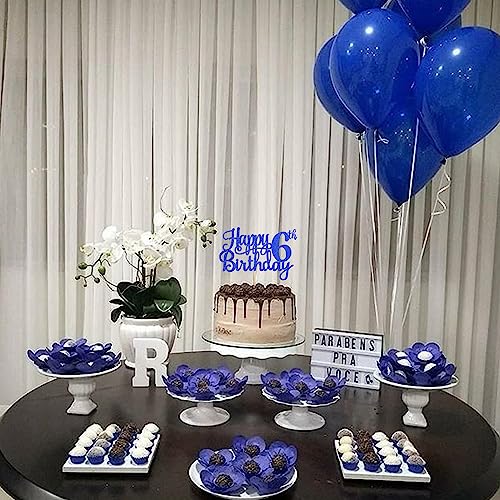 1 PCS Happy 6th Birthday Cake Topper
