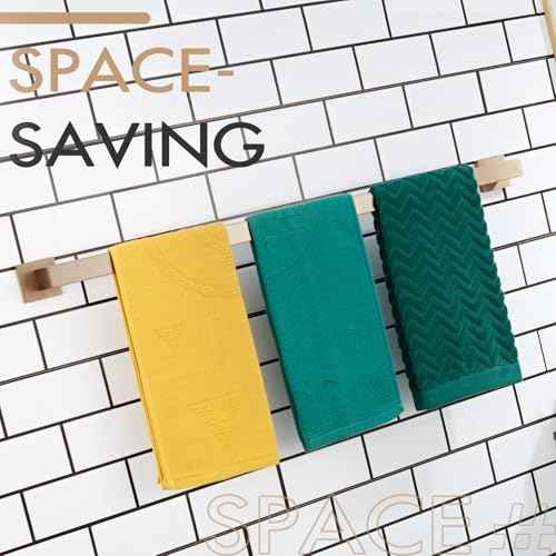 32 Inch Towel Rack for Bathroom Kitchen Towel Rails Wall Mount SUS304 Stainless Steel Towels Holder