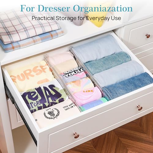 4" Regular Upgrade Drawer Dividers for Clothes (4 Count)