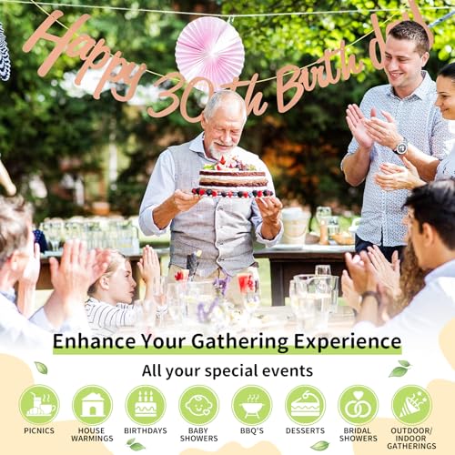 Compostable Paper Plates (50 Count)