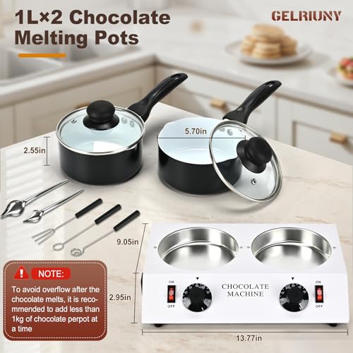 2026 Upgrade Chocolate Melting Pot