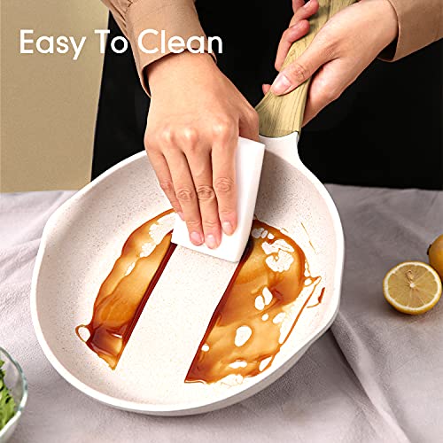 8 Inch Nonstick Frying Pan Easy Clean Small Egg Pan Skillet