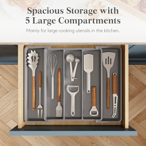 Utensil Organizer for Kitchen Drawers
