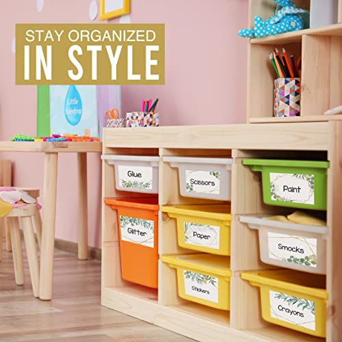 Self Adhesive Name Tags Sticker (56 Count)