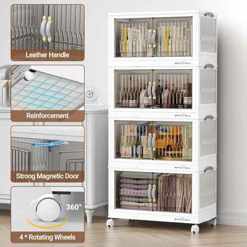 180Qt Stackable Storage Bins with Lid (3 Count)