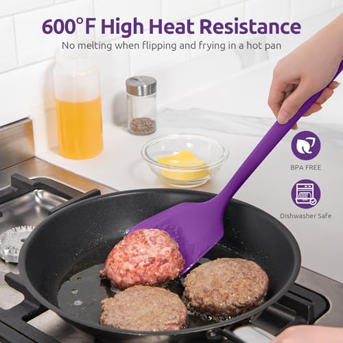 Silicone Turner Spatula Set of 2 (2 Count)