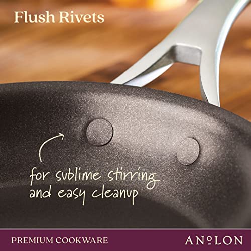83874 Nouvelle Copper Hard Anodized Nonstick Cookware Set