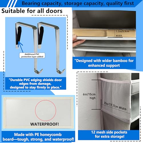 Over the Door Organizer Storage 6 Tier