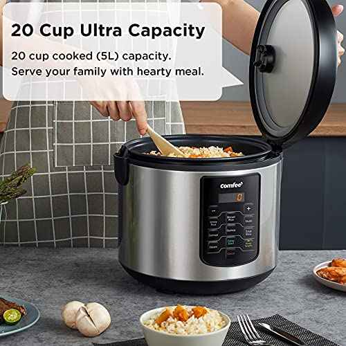 Large Rice Cooker with 8 (10 Count (cups))