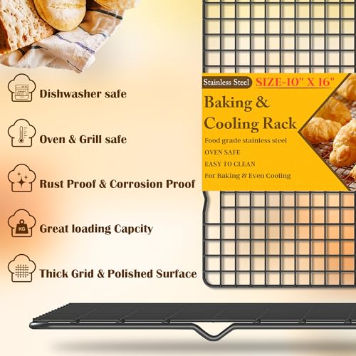 2 PCS Cooling Racks for Cooking and Baking