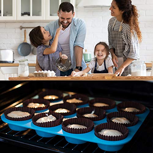 Silicone Muffin Pan Cupcake Set (2 Count)
