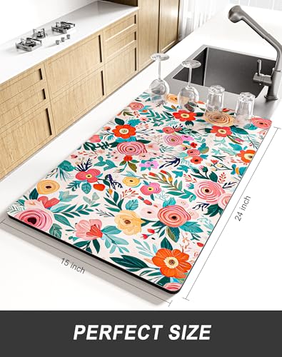 Dish Drying Mat for Kitchen Counter