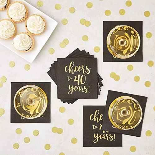 40th Birthday Napkins (50 Count)