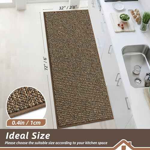 Kitchen Runner Rugs 32"x72" (16 Sq Ft)