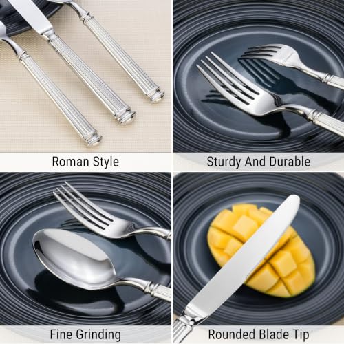 Stainless Steel Flatware (40 Count)