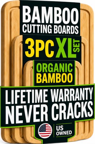 Luxury Wood Cutting Board 3 (3 Count)