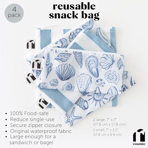Roamio Reusable Sandwich and Snack Bags