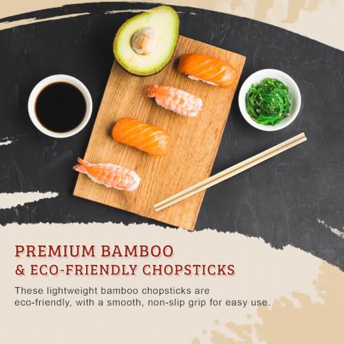 52USA Disposable Bamboo Chopsticks (200 Count)