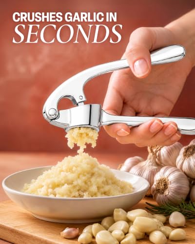 Premium Garlic Press Set