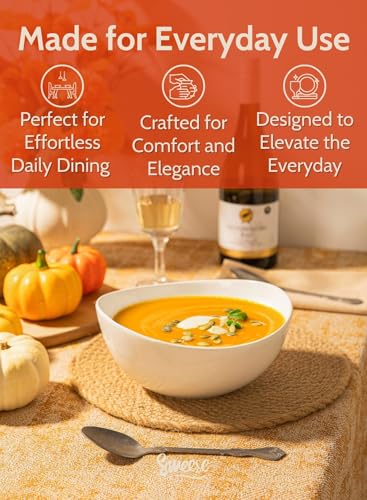 42oz Porcelain Serving Bowls (4 Count)