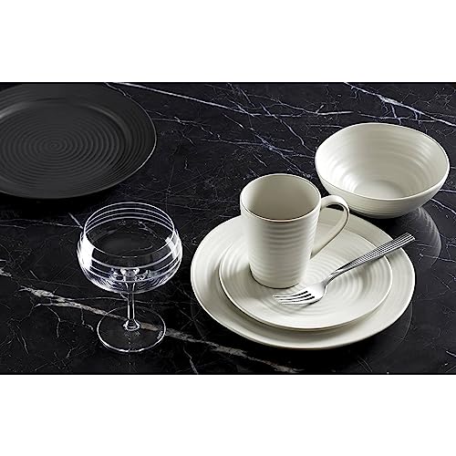 White Ridge Piece Dinnerware Set (12 Count)